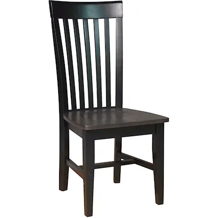 Cosmopolitan Tall Mission Chair, Rta In Coal / Black image