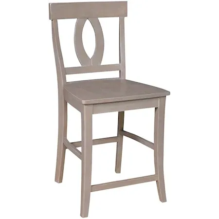 Cosmopolitan Verona Stool, Rta In Taupe Gray image