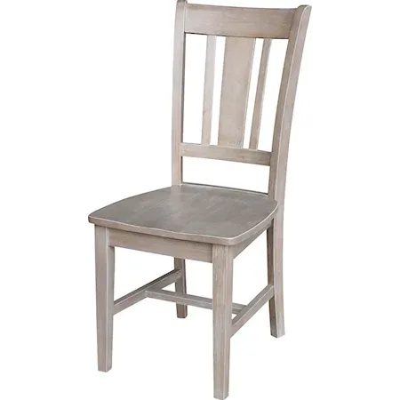 Home Accents San Remo Chair (Rta) In Taupe Gray image