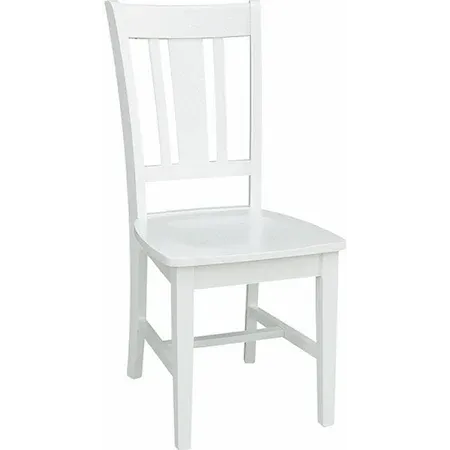 Home Accents San Remo Chair (Rta) In White image