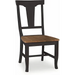 Vista Panelback Chair (Rta) In Hickory & Coal image