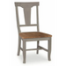 Vista Panelback Chair (Rta) In Hickory & Stone image