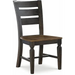 Vista Laddertback Chair (Rta) In Hickory & Coal image