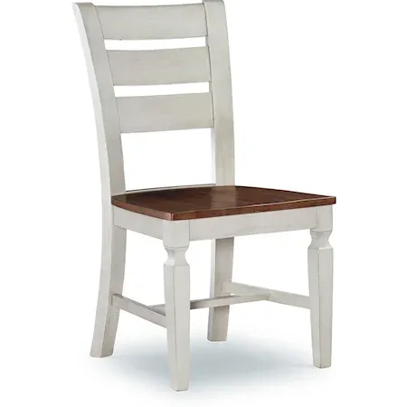 Vista Laddertback Chair (Rta) In Hickory & Shell image