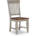 Vista Slatback Chair (Rta) In Hickory & Stone image