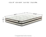 Chime 10 Inch Hybrid Mattress in a Box - Yankee Furniture Barn (Ossipee,NH)