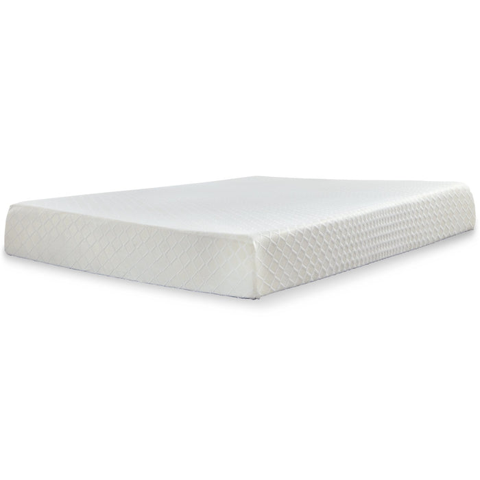 10 Inch Chime Memory Foam Mattress Set - Yankee Furniture Barn (Ossipee,NH)
