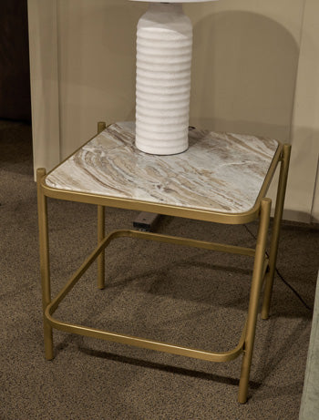 Manor Stone End Table - Yankee Furniture Barn (Ossipee,NH)