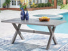 Half Moon Beach Outdoor Dining Table - Yankee Furniture Barn (Ossipee,NH)