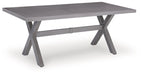 Half Moon Beach Outdoor Dining Table - Yankee Furniture Barn (Ossipee,NH)