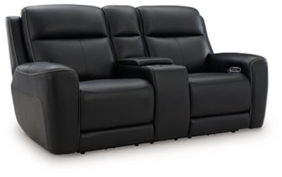 5Z-Relaxation Power Reclining Loveseat with Console - Yankee Furniture Barn (Ossipee,NH)