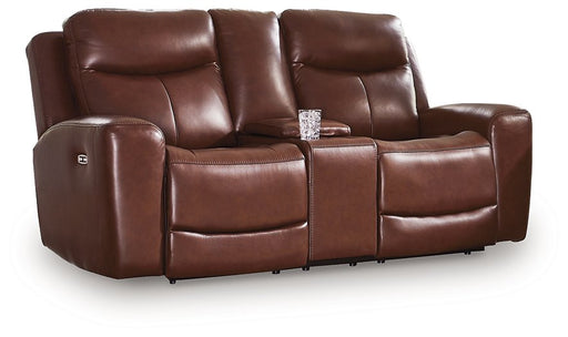 Next Move Power Reclining Loveseat with Console - Yankee Furniture Barn (Ossipee,NH)