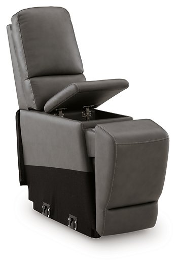 5Z - Pittson Power Reclining Sectional - Yankee Furniture Barn (Ossipee,NH)