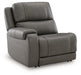 5Z - Pittson Power Reclining Sectional - Yankee Furniture Barn (Ossipee,NH)