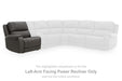 5Z - Pittson Power Reclining Sectional Loveseat - Yankee Furniture Barn (Ossipee,NH)