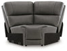 5Z - Pittson Power Reclining Sectional - Yankee Furniture Barn (Ossipee,NH)