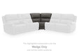 5Z - Pittson Power Reclining Sectional - Yankee Furniture Barn (Ossipee,NH)