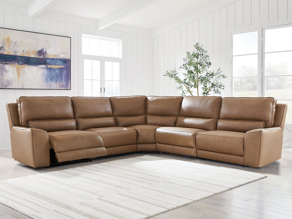 DeepWakes Power Reclining Sectional - Yankee Furniture Barn (Ossipee,NH)