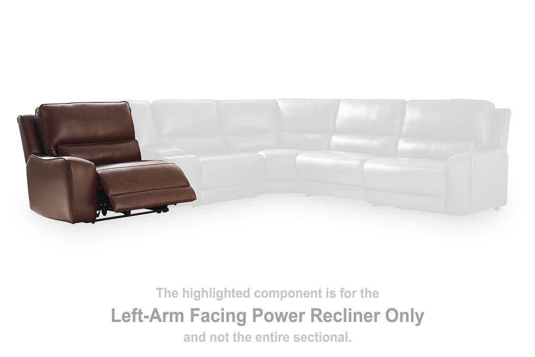 DeepWakes Power Reclining Sectional - Yankee Furniture Barn (Ossipee,NH)