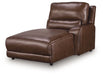 DeepWakes Reclining Sofa Chaise - Yankee Furniture Barn (Ossipee,NH)