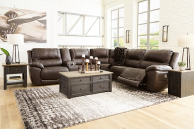 Dunleith Power Reclining Sectional - Yankee Furniture Barn (Ossipee,NH)