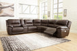 Dunleith Power Reclining Sectional - Yankee Furniture Barn (Ossipee,NH)