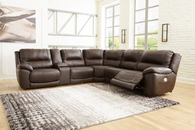 Dunleith Power Reclining Sectional - Yankee Furniture Barn (Ossipee,NH)