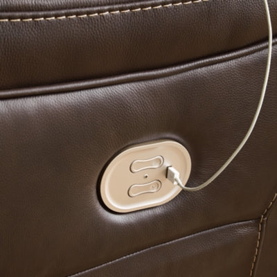 Dunleith Power Reclining Sectional Loveseat - Yankee Furniture Barn (Ossipee,NH)