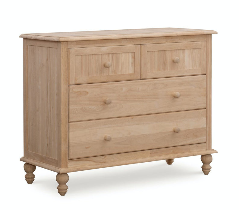 John Thomas Unfinished Cottage 4 Drawer Chest BD-2004 image