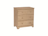 John Thomas Unfinished Jamestown 3-Drawer Chest image
