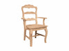 John Thomas Unfinished Versailles Arm Chair image