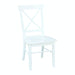 John Thomas Hampton X-Back Side Chair in Pure White image