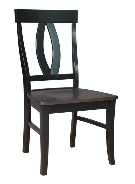 John Thomas Cosmopolitan Verona Side Chair in Coal & Black image