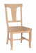 John Thomas Unfinished Panel Back Side Chair image