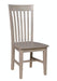 John Thomas Cosmopolitan Tall Mission Side Chair in Taupe Gray image