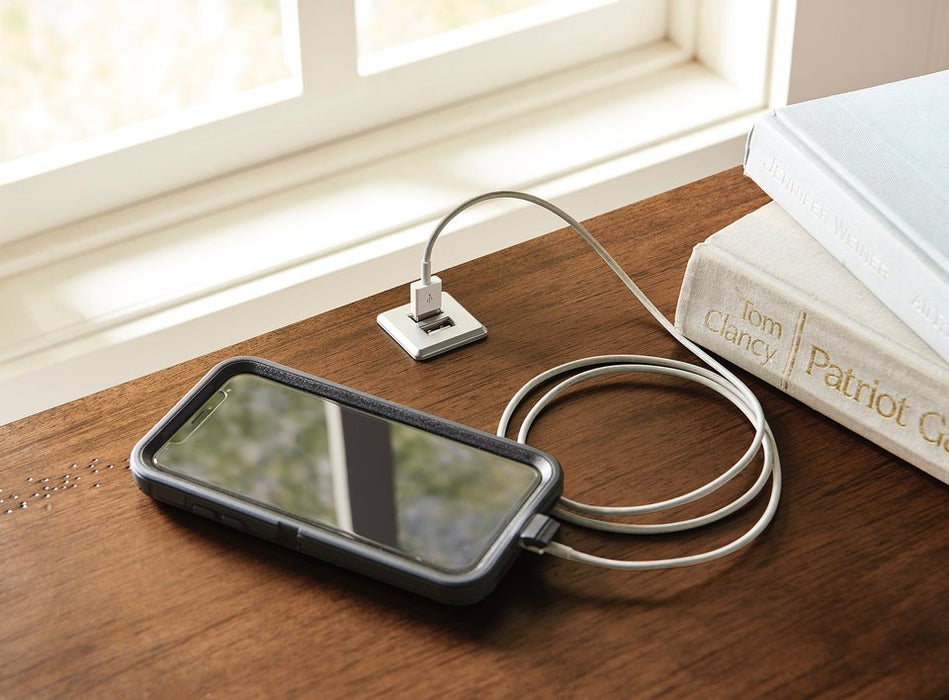 John Thomas Farmhouse Chic Nightstand in Bourbon & Biscuit