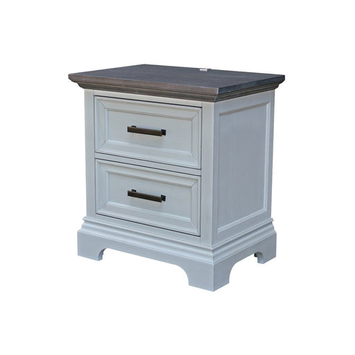 John Thomas Summit Nightstand in Mist & Heather Gray image