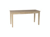 John Thomas Unfinished 60'' Writing Table image