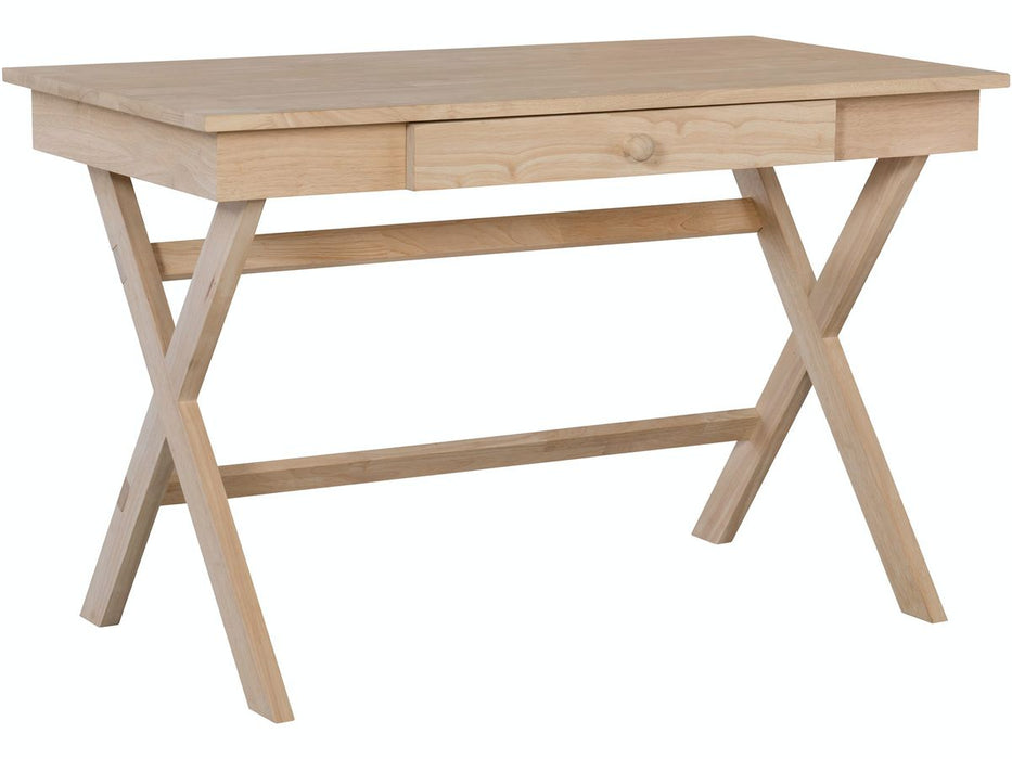 John Thomas Unfinished Cross Legged Desk image
