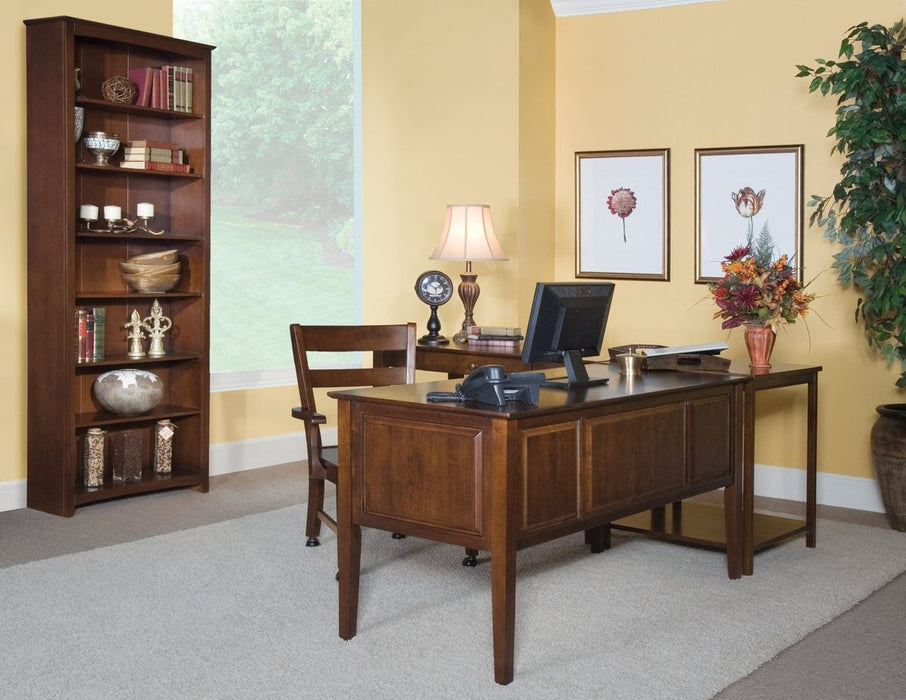 John Thomas Furniture Home Accents Executive Lancaster Shaker Desk in Espresso