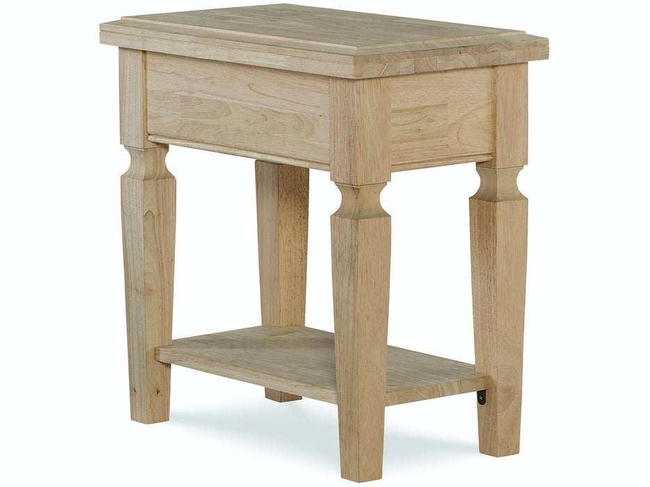 John Thomas Unfinished Vista Side Table image