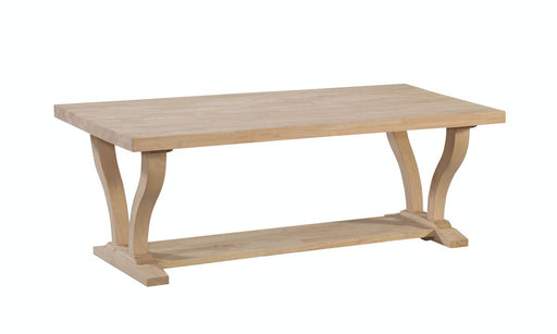 John Thomas Unfinished LaCasa Coffee Table image
