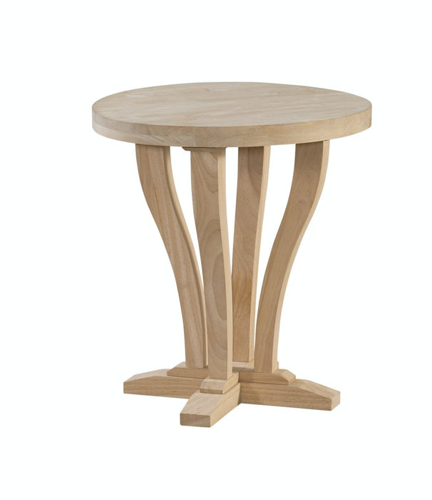 John Thomas Unfinished LaCasa Round End Table image