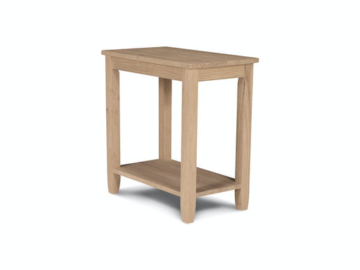 John Thomas Unfinished Solano Accent Table image