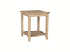 John Thomas Unfinished Solano End Table image