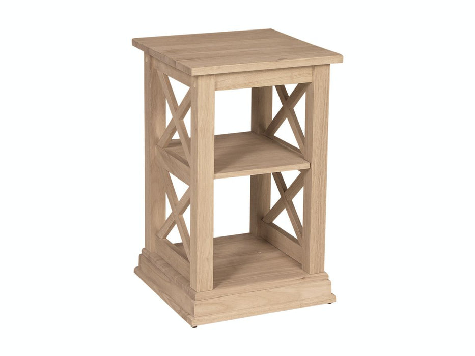 John Thomas Unfinished Hampton Accent Table image
