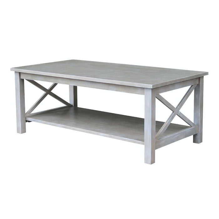 John Thomas Home Accents Hampton Coffee Table in Taupe Gray image
