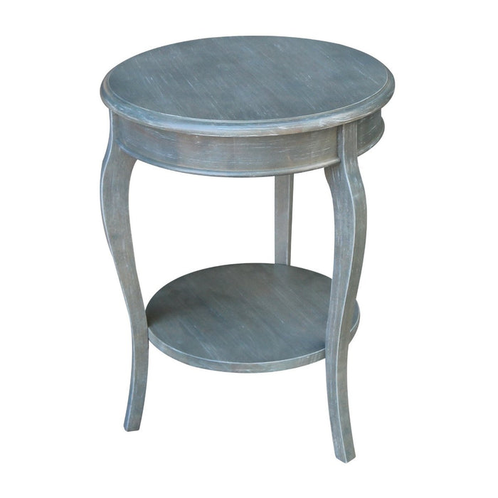 John Thomas Destinations Cambria Accent Table in Heather Gray