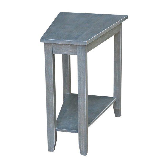 John Thomas Destinations Keystone Accent Table in Heather Gray image