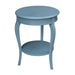 John Thomas Destinations Cambria Accent Table in Ocean Blue image